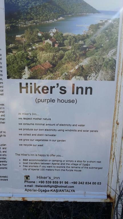 Hiker'S Inn-Purple House Kaleucagiz ภายนอก รูปภาพ